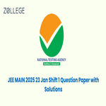 JEE Main 2025 January 23 Shift 1 Question Paper PDF with Answer Key